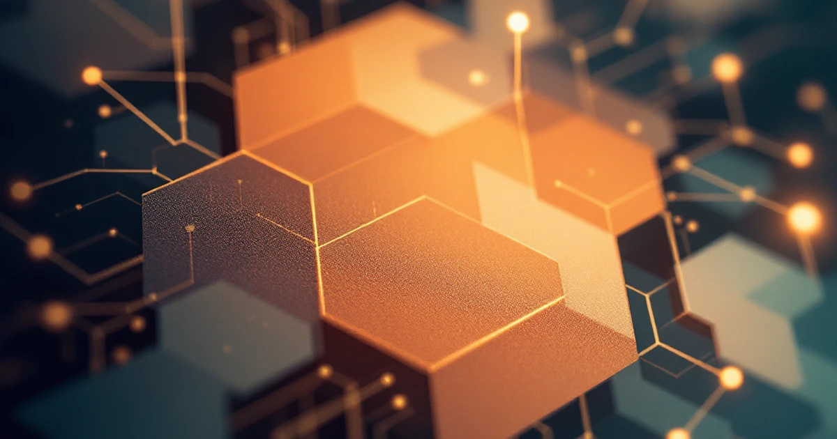 Abstract design showing network pattern for troubleshooting WordPress backups.