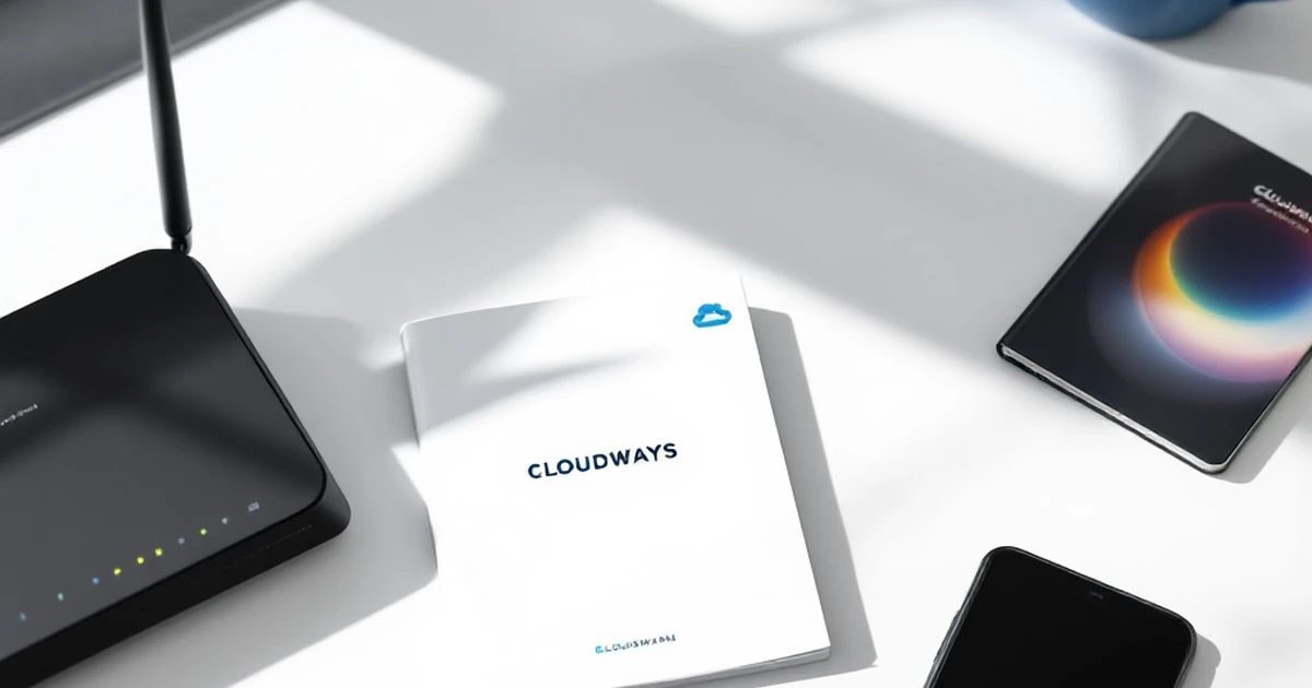 Editorial image showing essentials for setting up WordPress hosting with Cloudways.