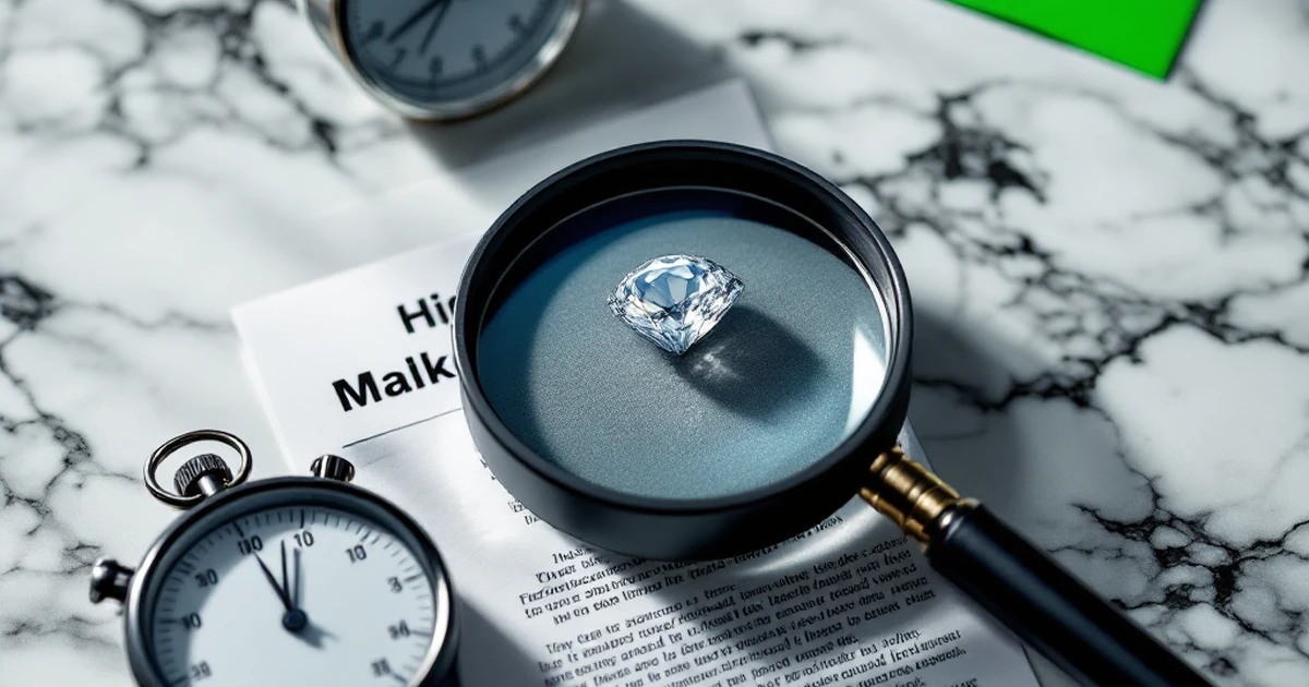 Performance testing tools including a stopwatch, scale, and magnifying glass, representing the performance testing section.